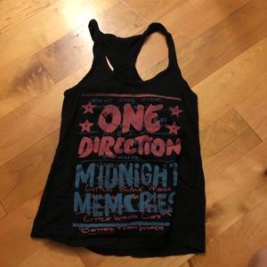 one direction midnight memories tour tank top